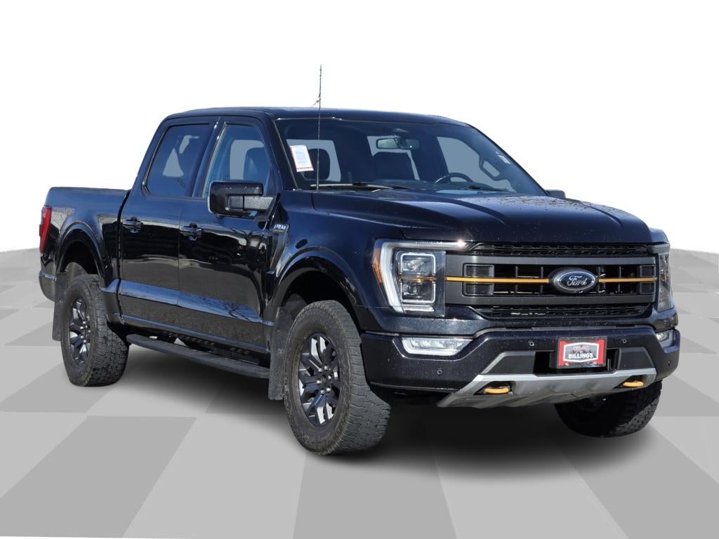 2023 Ford F-150 Tremor in Black — front three-quarter view