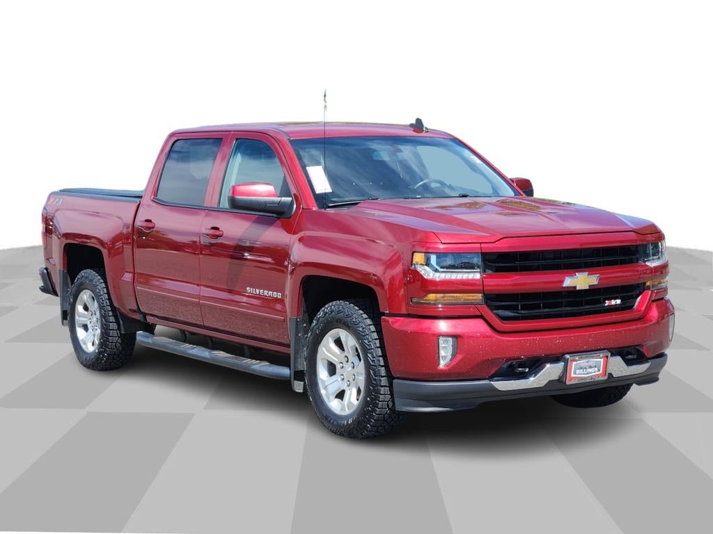 2018 Chevrolet Silverado 1500 LT in Cajun Red Tintcoat — front three-quarter view