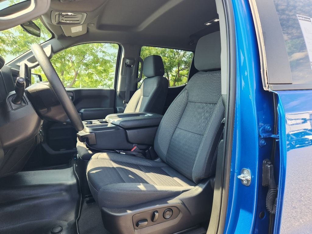 2022 Chevrolet Silverado — rear three-quarter view